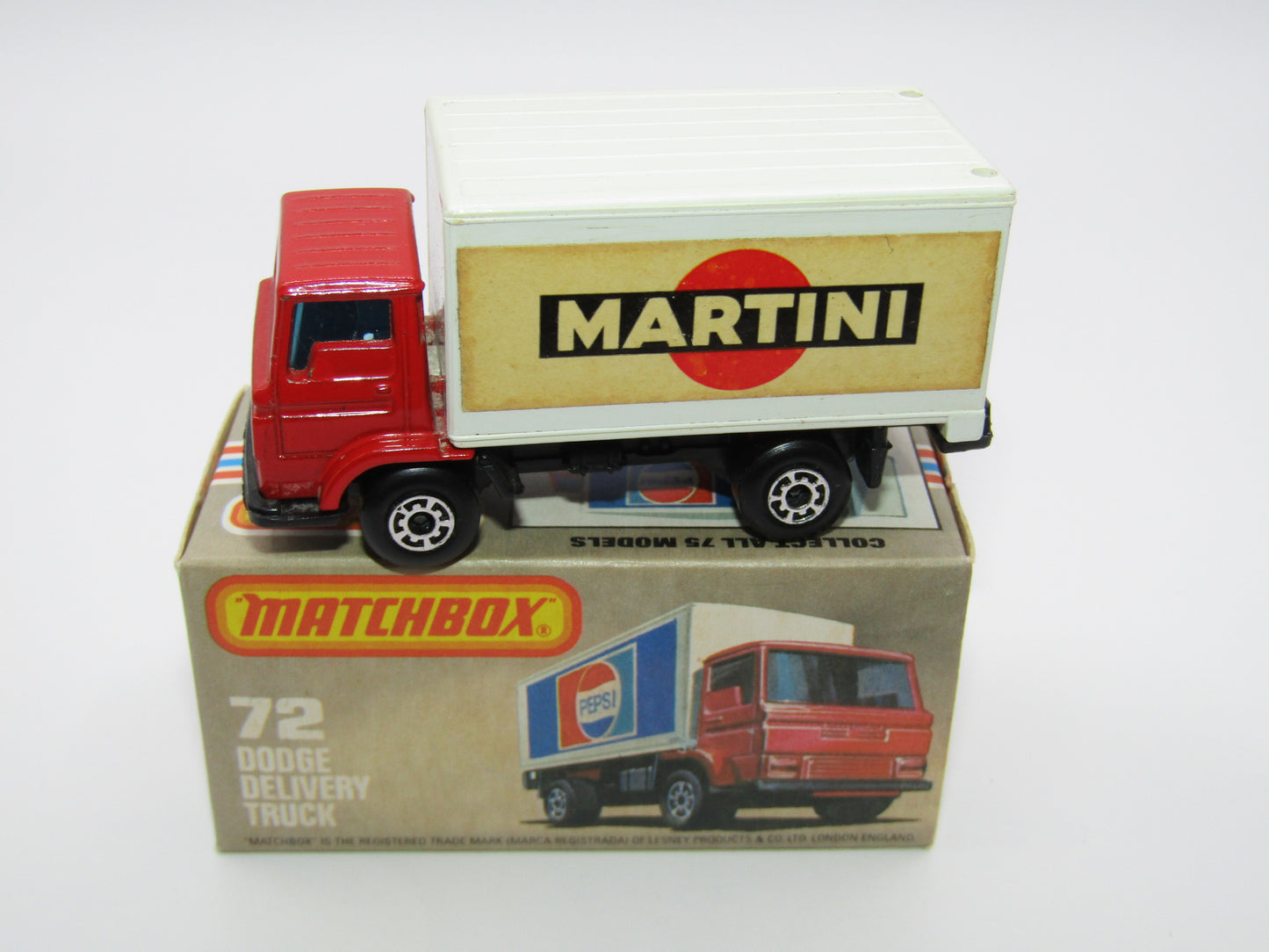 Matchbox Superfast 72E Dodge Delivery Truck MARTINI Promotional Model
