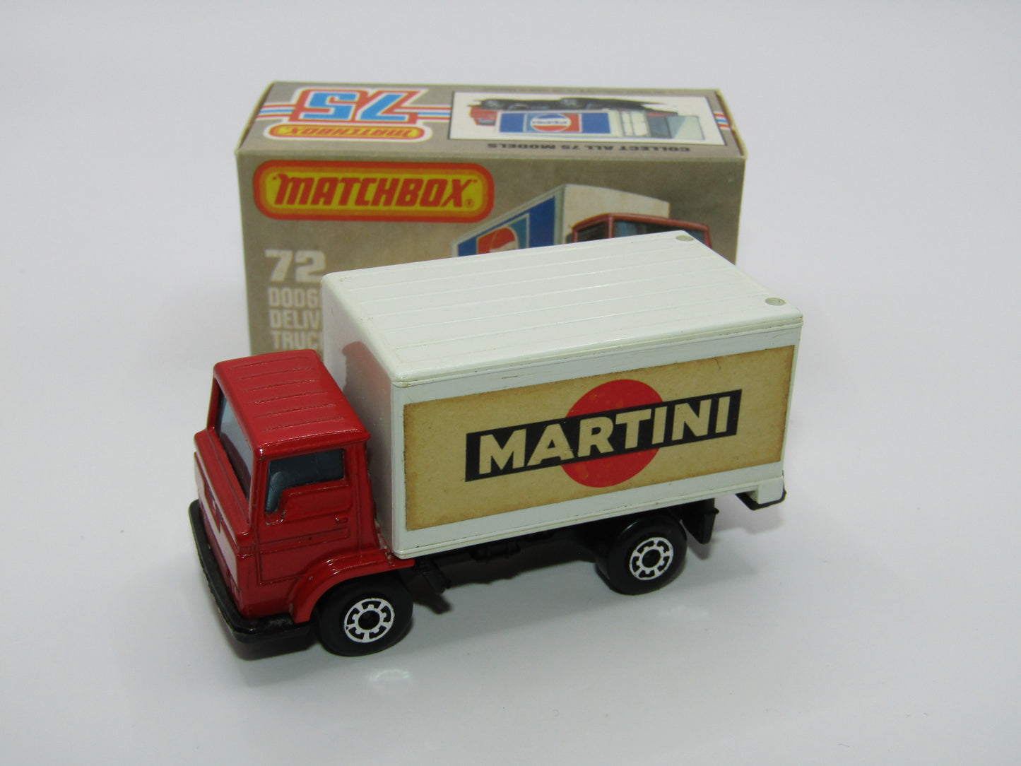 Matchbox Superfast 72E Dodge Delivery Truck MARTINI Promotional Model