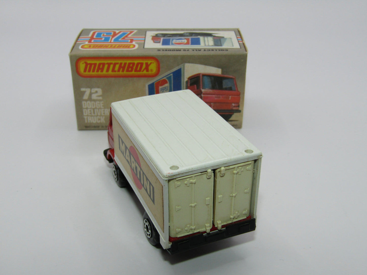 Matchbox Superfast 72E Dodge Delivery Truck MARTINI Promotional Model