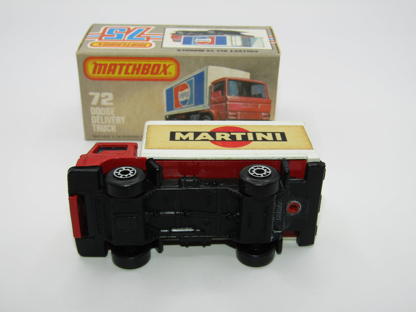 Matchbox Superfast 72E Dodge Delivery Truck MARTINI Promotional Model