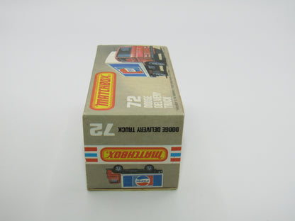 Matchbox Superfast 72E Dodge Delivery Truck MARTINI Promotional Model
