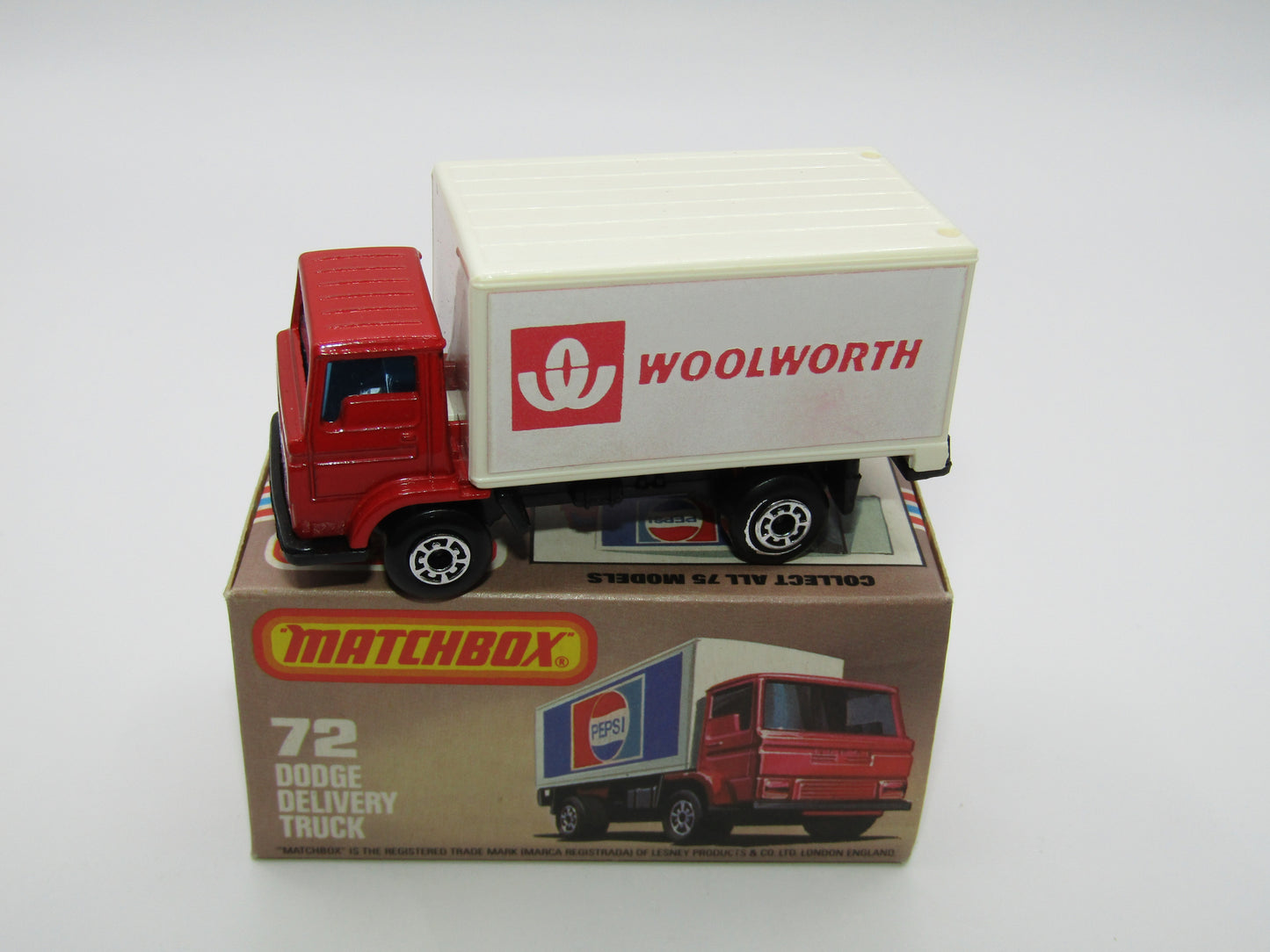 Matchbox Superfast 72E Dodge Delivery Truck Woolworth Promotional Model