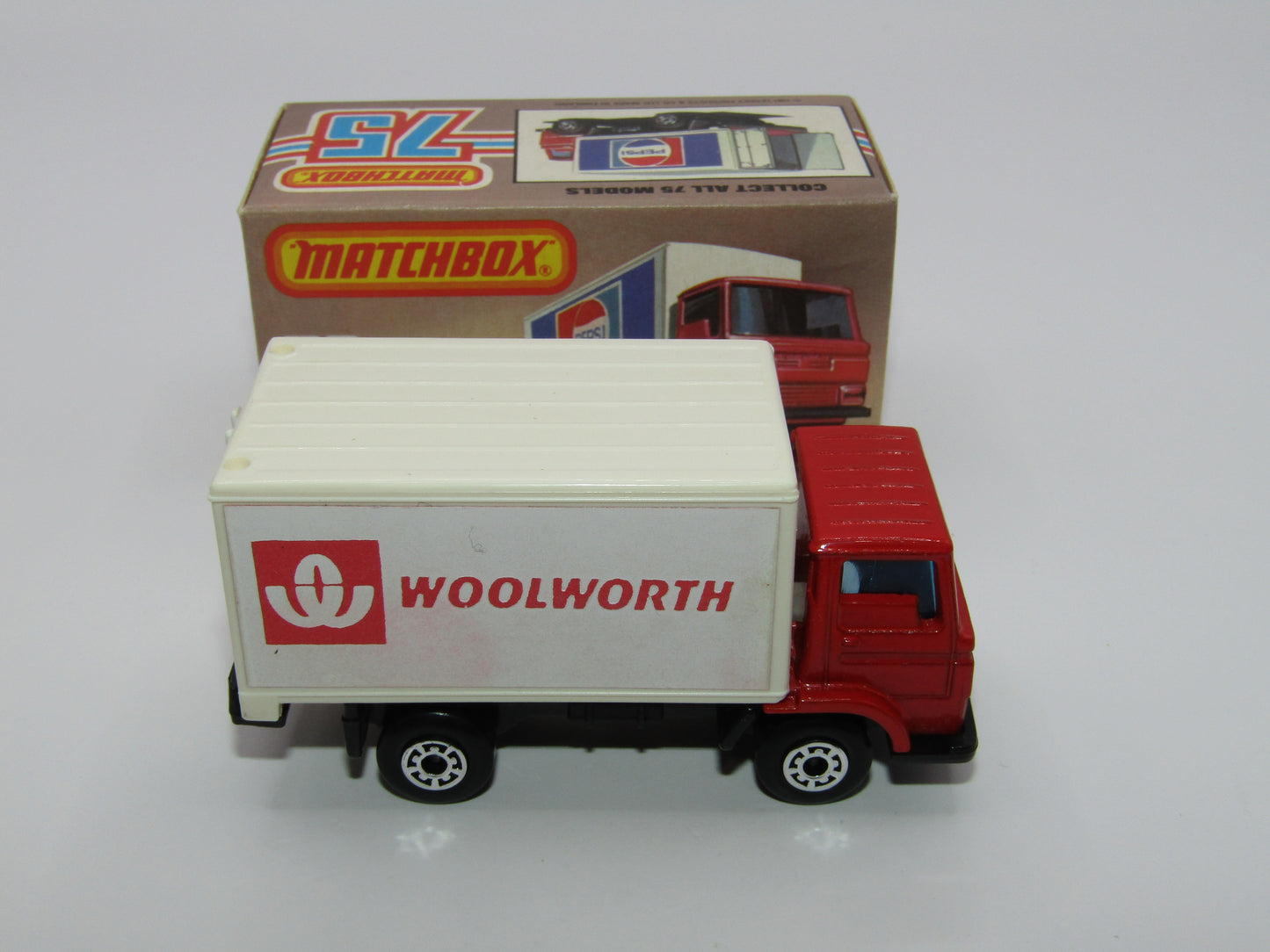 Matchbox Superfast 72E Dodge Delivery Truck Woolworth Promotional Model