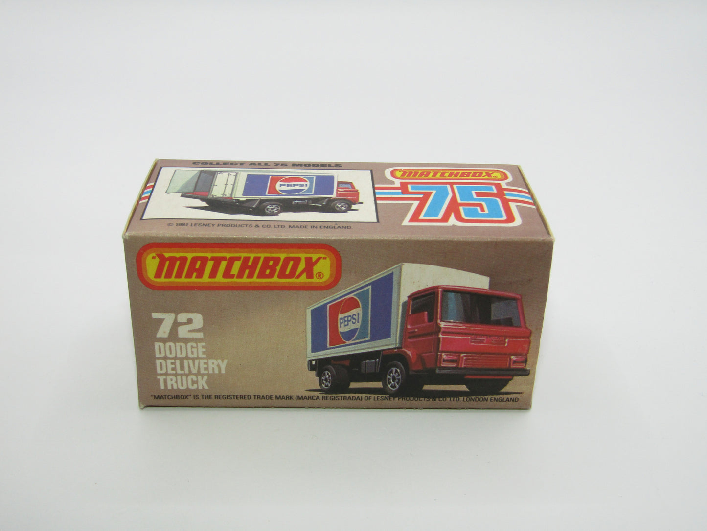 Matchbox Superfast 72E Dodge Delivery Truck Woolworth Promotional Model