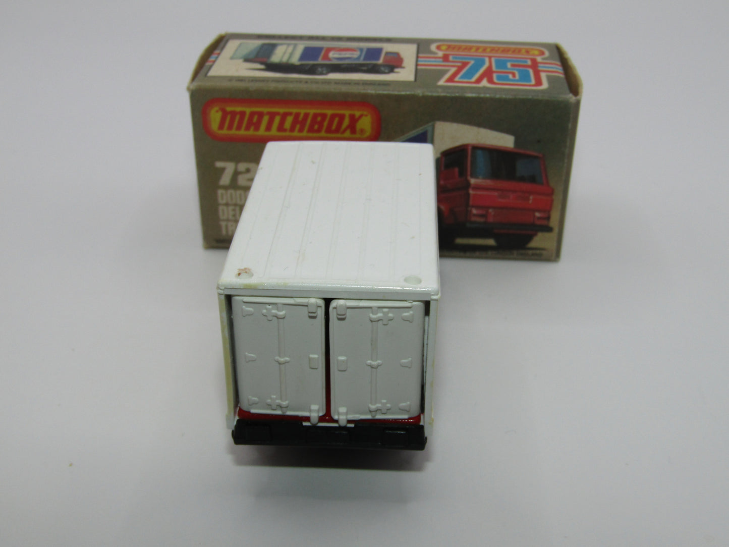 Matchbox Superfast 72E Dodge Delivery Truck Exide Batteries Promotional Model