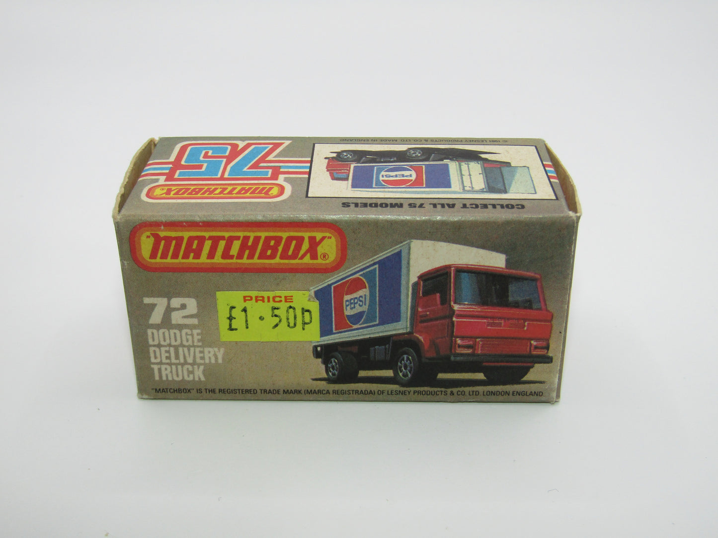 Matchbox Superfast 72E Dodge Delivery Truck Exide Batteries Promotional Model