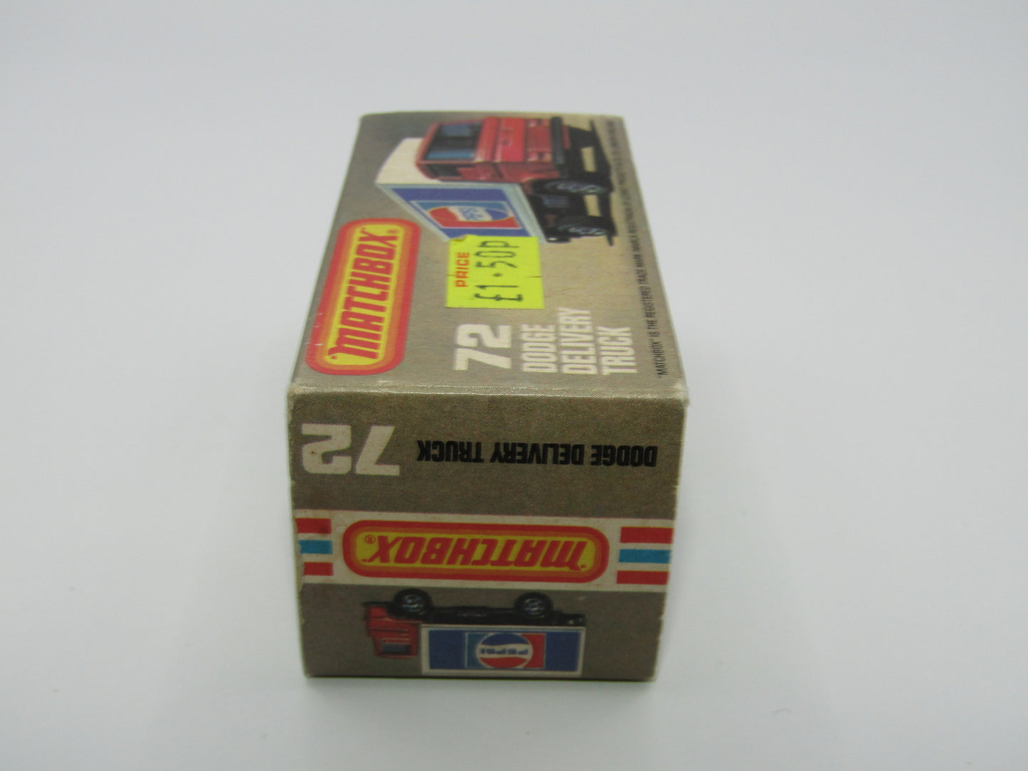 Matchbox Superfast 72E Dodge Delivery Truck Exide Batteries Promotional Model