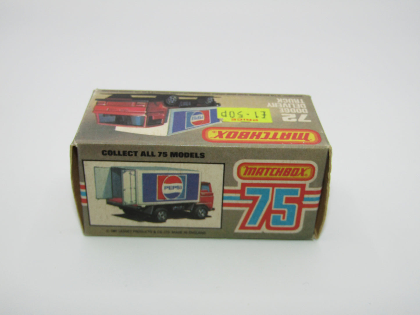 Matchbox Superfast 72E Dodge Delivery Truck Exide Batteries Promotional Model