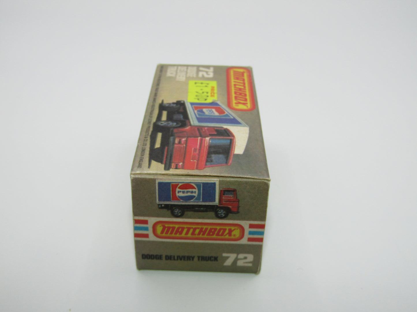 Matchbox Superfast 72E Dodge Delivery Truck Exide Batteries Promotional Model