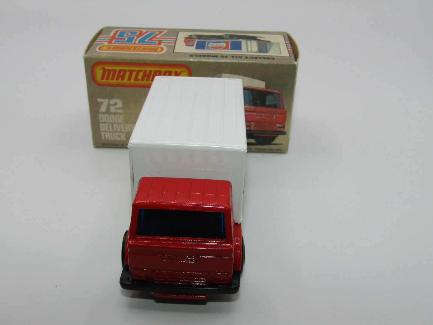 Matchbox Superfast 72E Dodge Delivery Truck Smiths Crisps Chrome Hubs