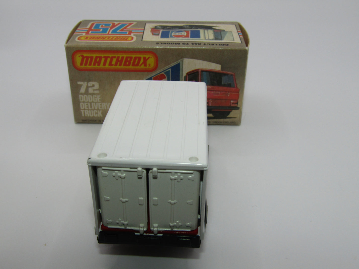 Matchbox Superfast 72E Dodge Delivery Truck Smiths Crisps Chrome Hubs