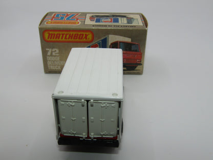 Matchbox Superfast 72E Dodge Delivery Truck Smiths Crisps Chrome Hubs