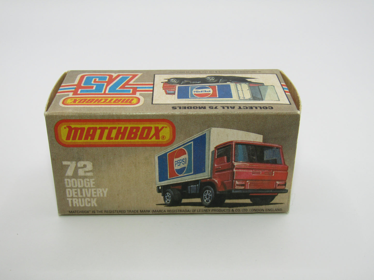 Matchbox Superfast 72E Dodge Delivery Truck Smiths Crisps Chrome Hubs