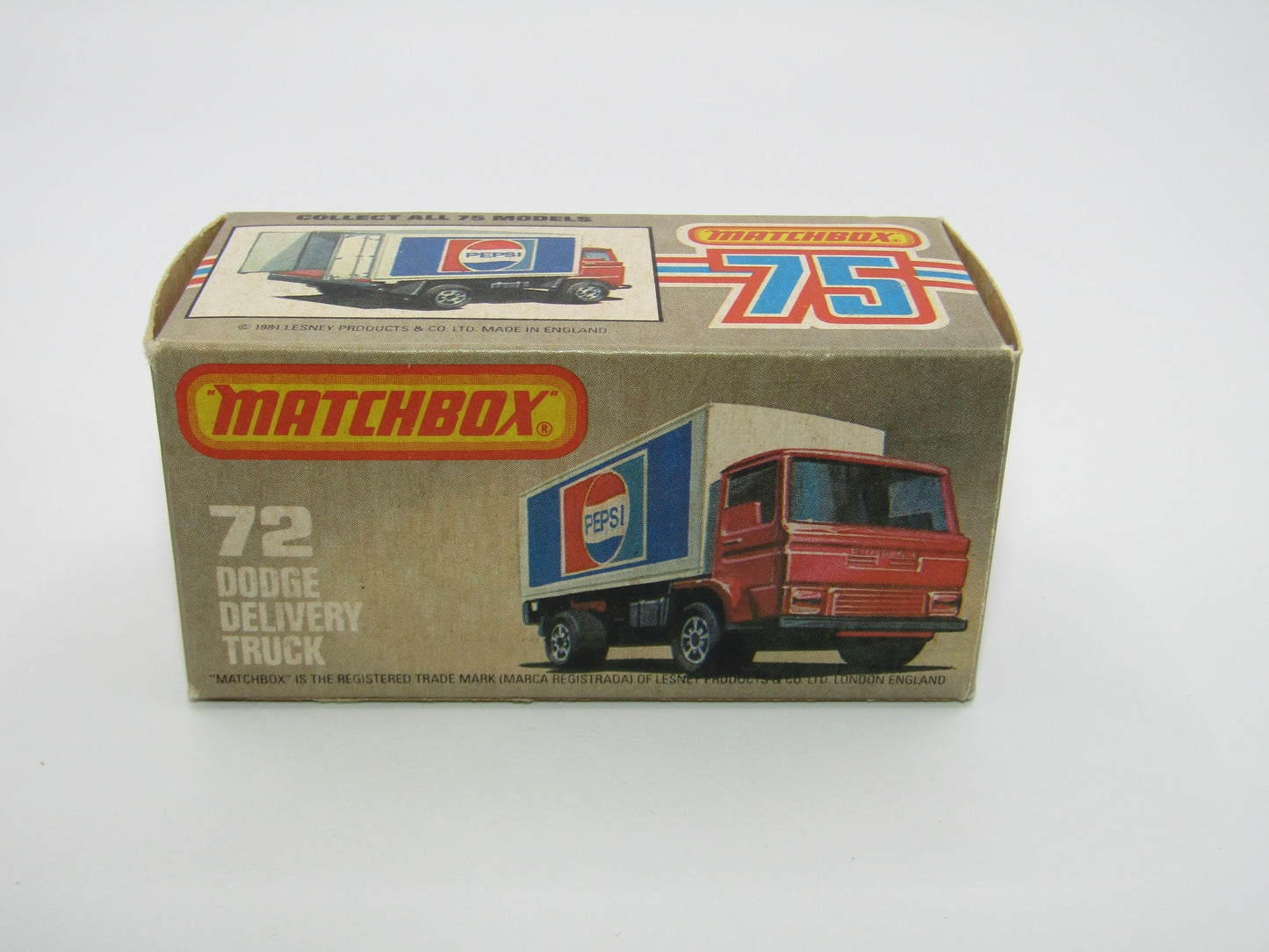 Matchbox Superfast 72E Dodge Delivery Truck Smiths Crisps Chrome Hubs