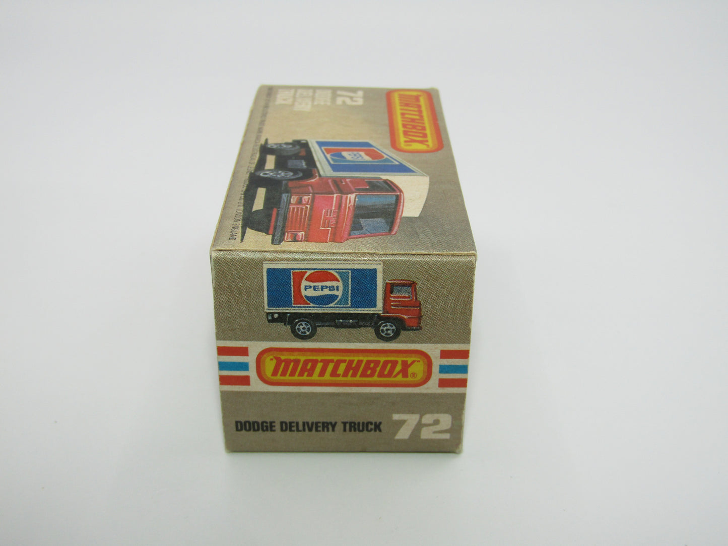 Matchbox Superfast 72E Dodge Delivery Truck Smiths Crisps Chrome Hubs