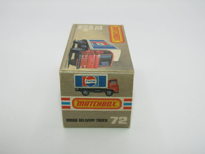 Matchbox Superfast 72E Dodge Delivery Truck Smiths Crisps Chrome Hubs