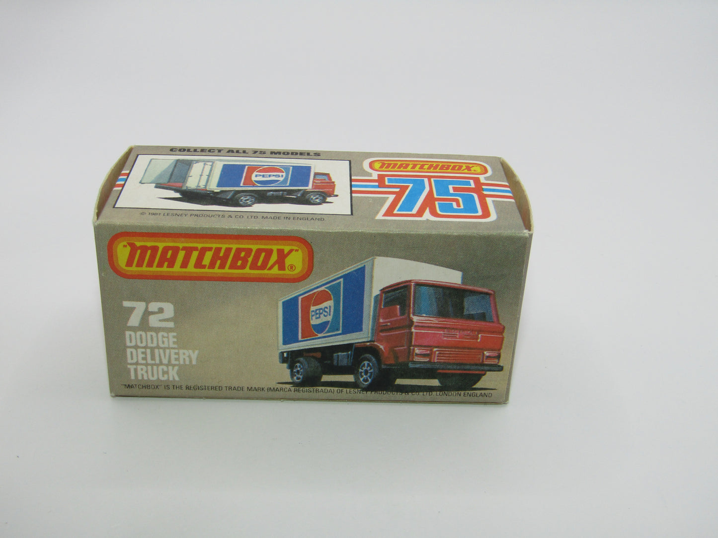 Matchbox Superfast 72E Dodge Delivery Truck Smiths Crisps GOLD Wheels