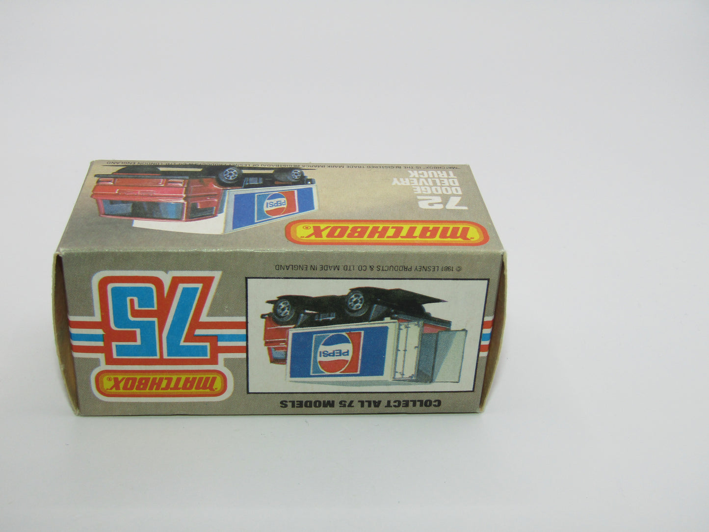 Matchbox Superfast 72E Dodge Delivery Truck Smiths Crisps GOLD Wheels
