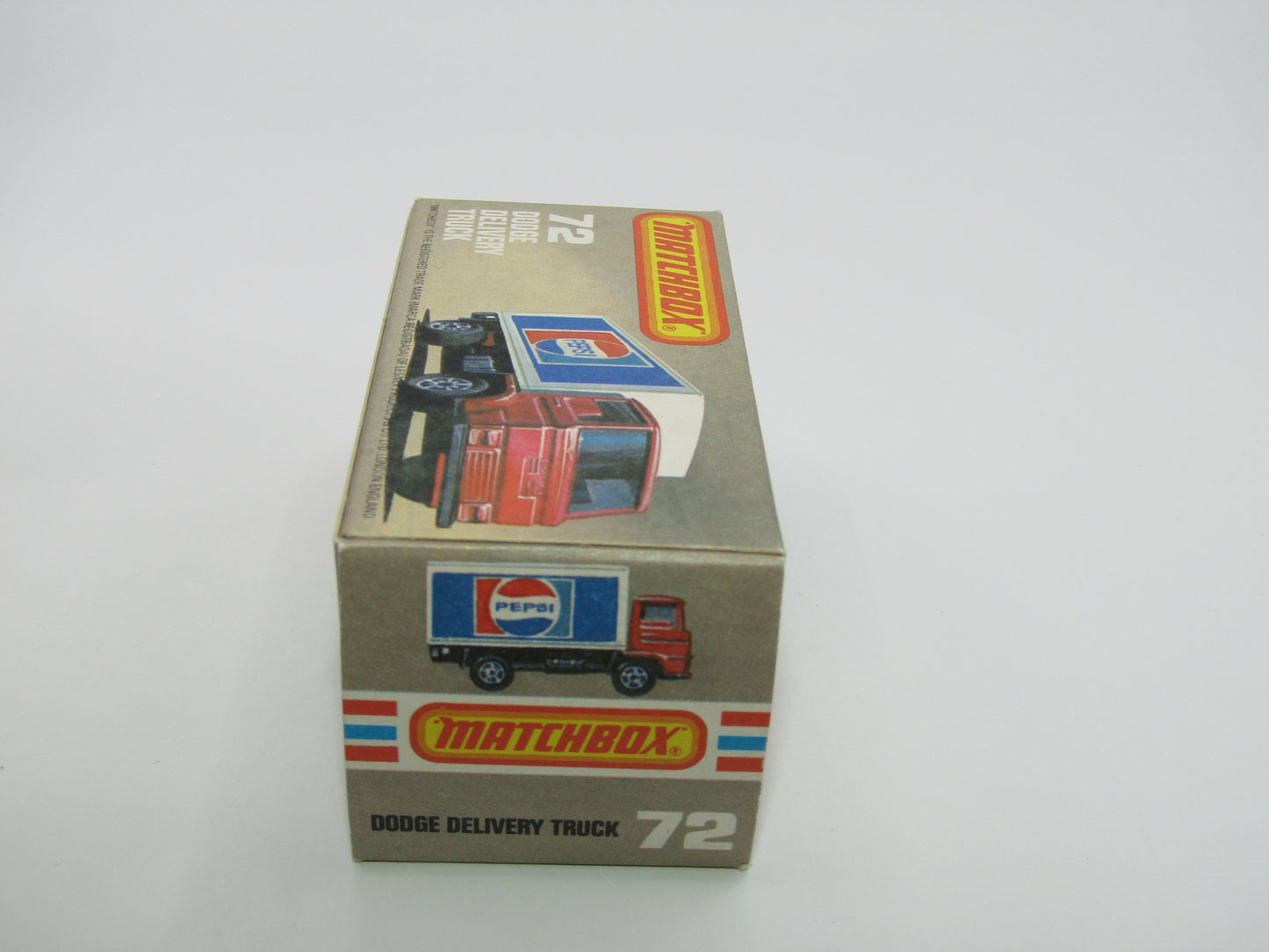 Matchbox Superfast 72E Dodge Delivery Truck Smiths Crisps GOLD Wheels
