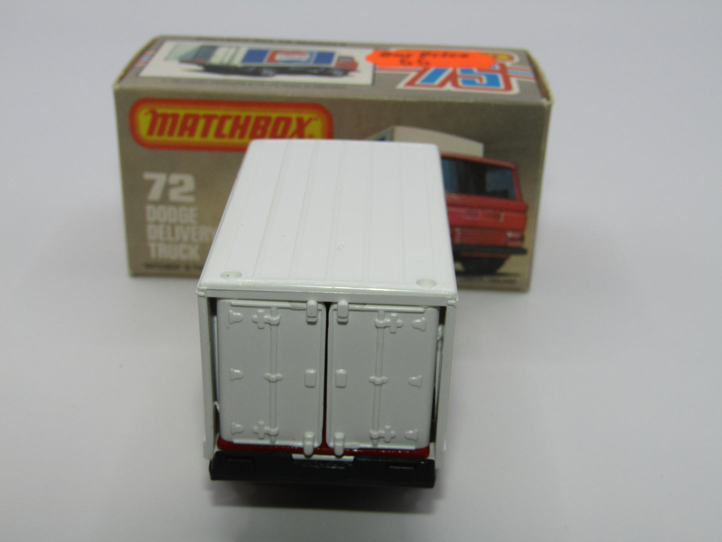 Matchbox Superfast 72E Dodge Delivery Truck Kellogs Crisps GOLD Wheels