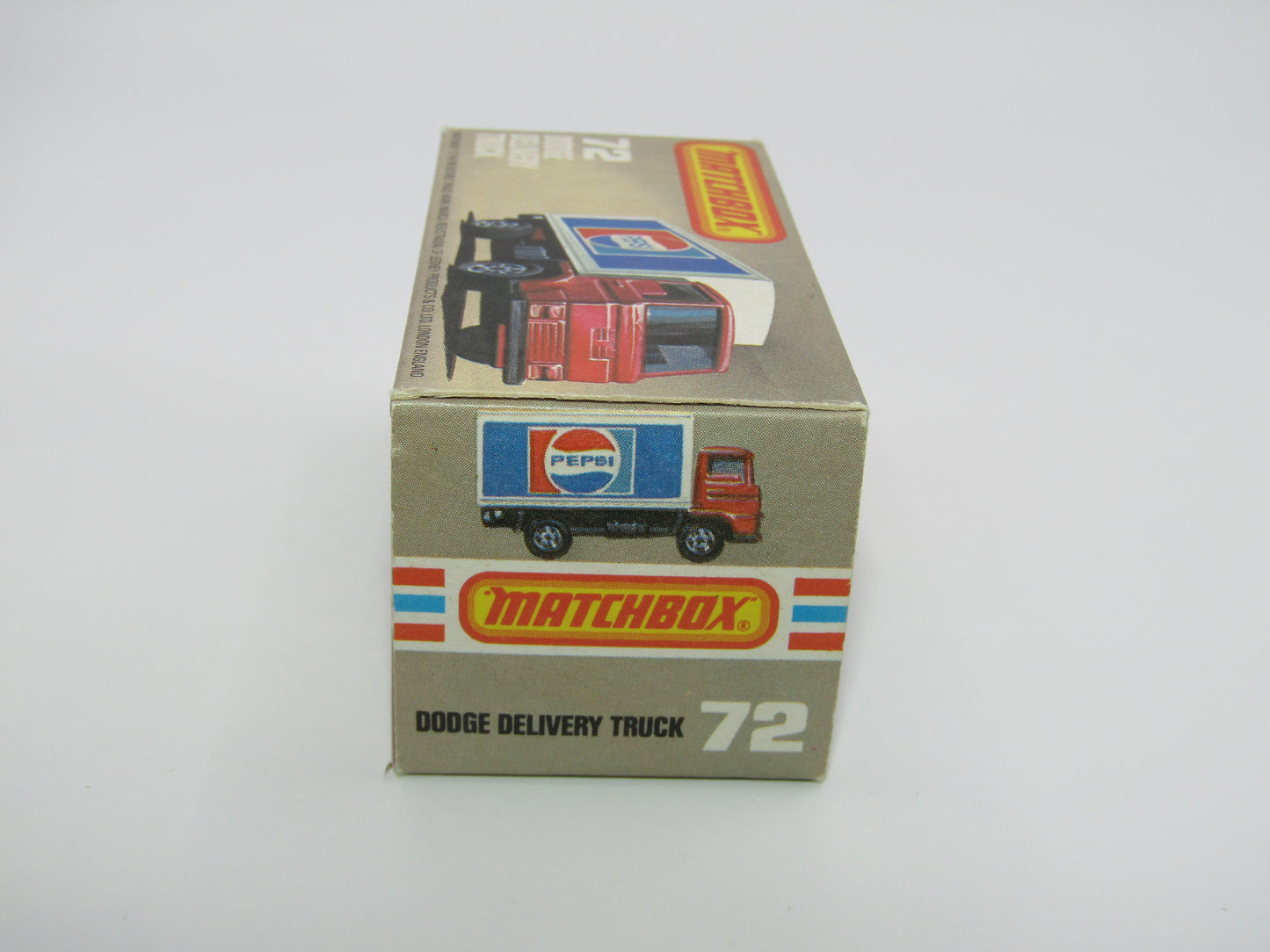 Matchbox Superfast 72E Dodge Delivery Truck Kellogs Crisps GOLD Wheels