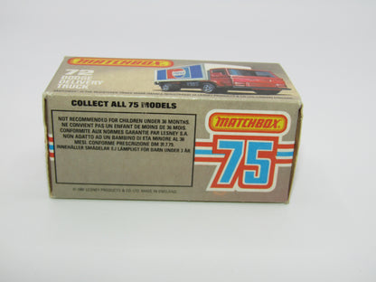 Matchbox Superfast 72E Dodge Delivery Truck Kellogs Crisps GOLD Wheels