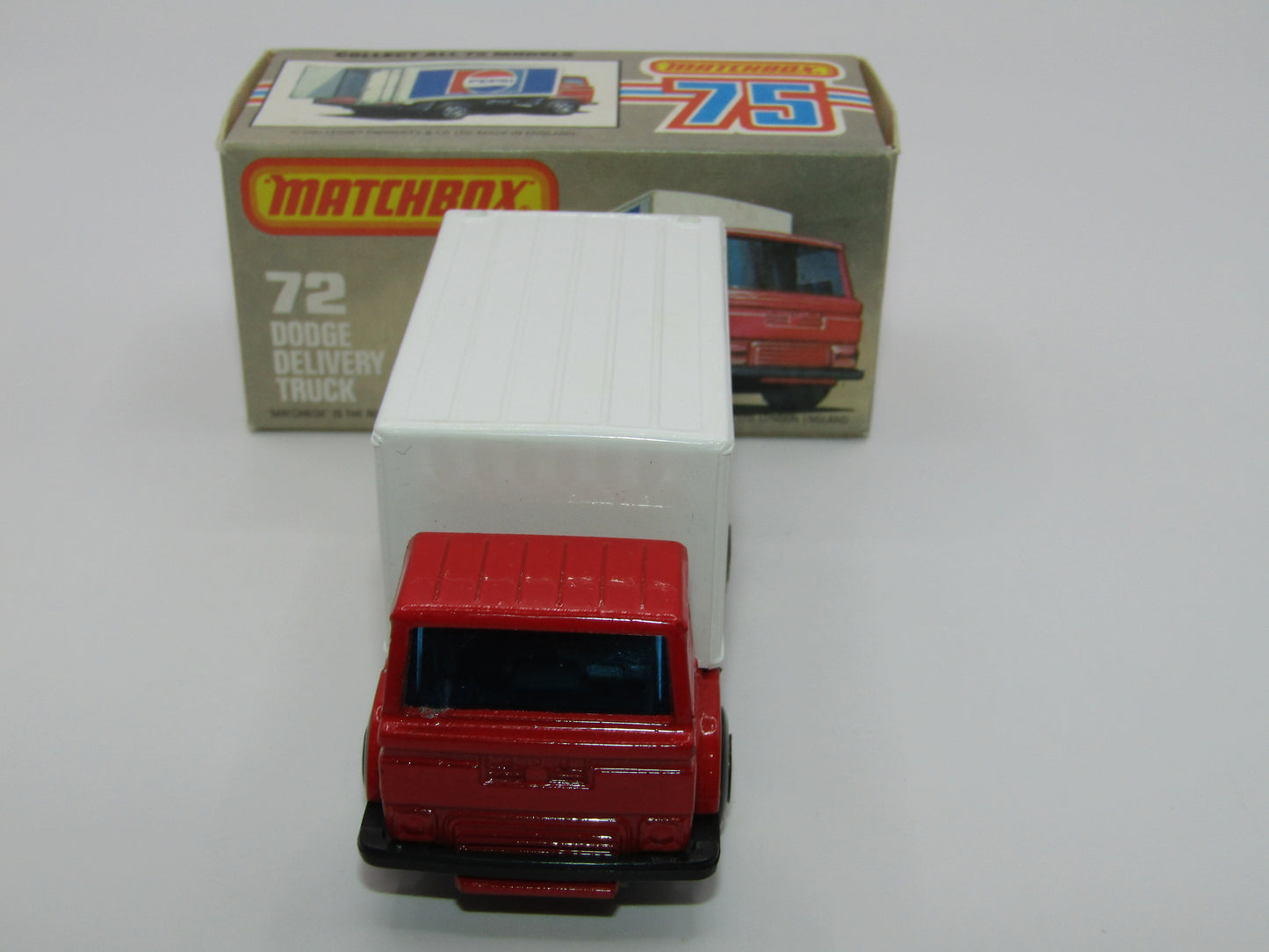 Matchbox Superfast 72E Dodge Delivery Truck Pepsi GOLD Wheels
