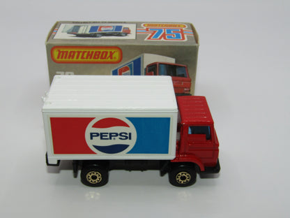 Matchbox Superfast 72E Dodge Delivery Truck Pepsi GOLD Wheels