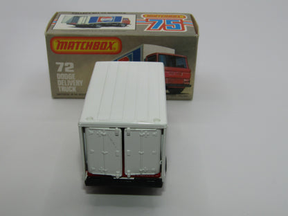 Matchbox Superfast 72E Dodge Delivery Truck Pepsi GOLD Wheels