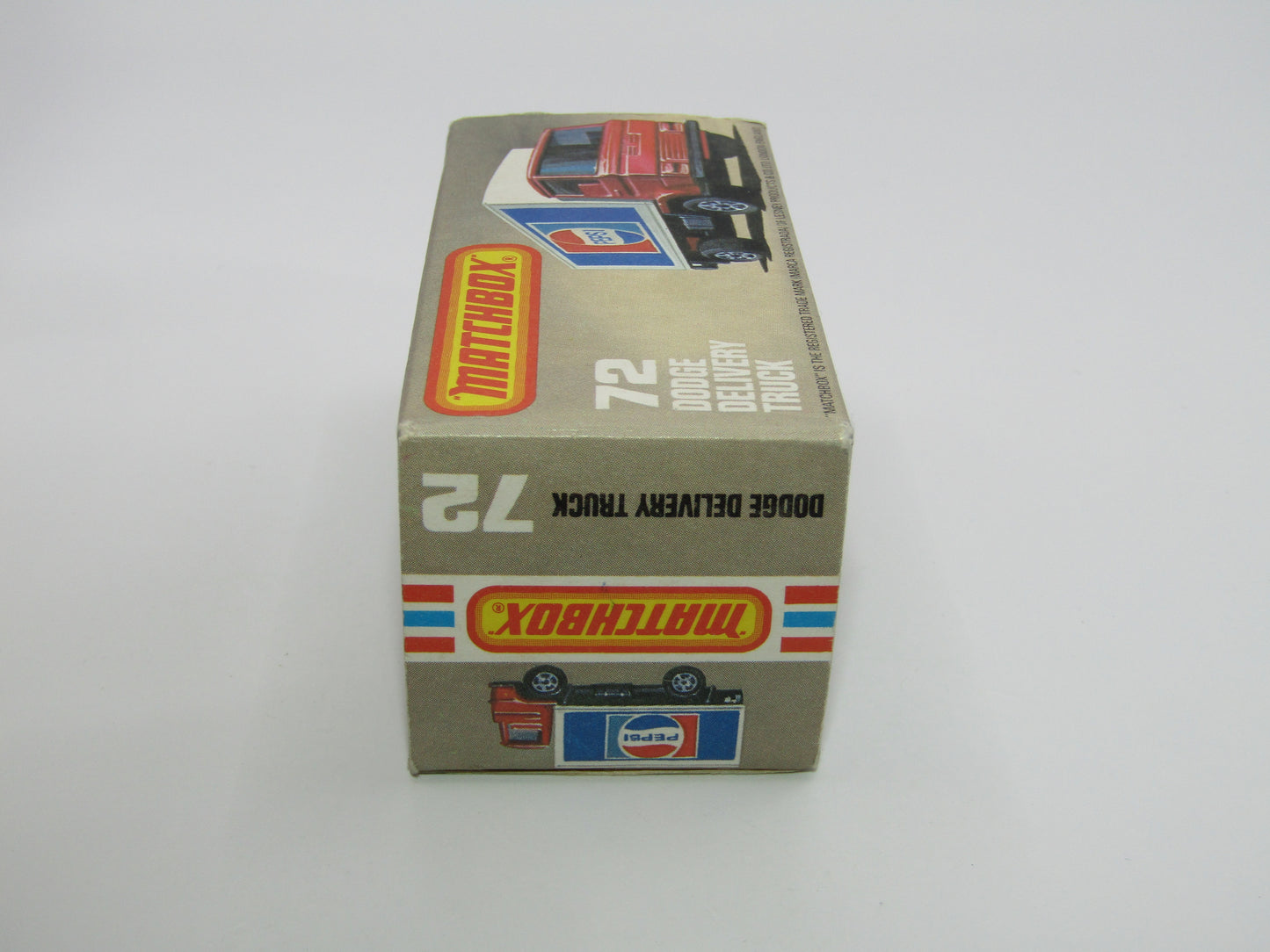 Matchbox Superfast 72E Dodge Delivery Truck Pepsi GOLD Wheels