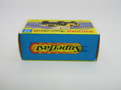 Matchbox Superfast 72A Standard Jeep Yellow RED Axle Clips