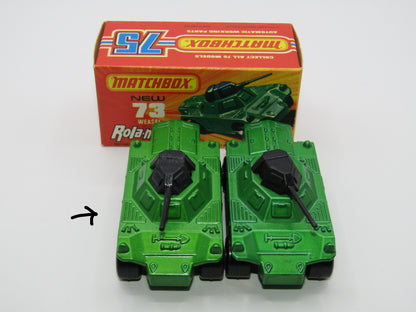 Matchbox Superfast 73B Weasel Light Metallic Green