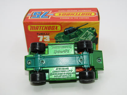 Matchbox Superfast 73B Weasel Light Metallic Green