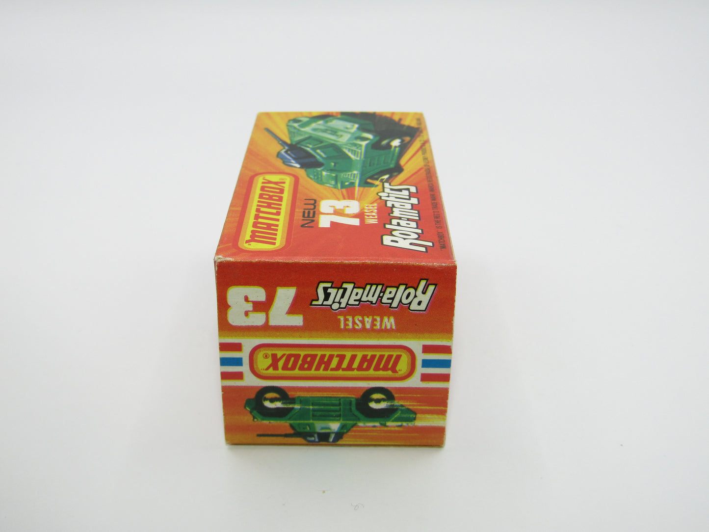 Matchbox Superfast 73B Weasel Light Metallic Green