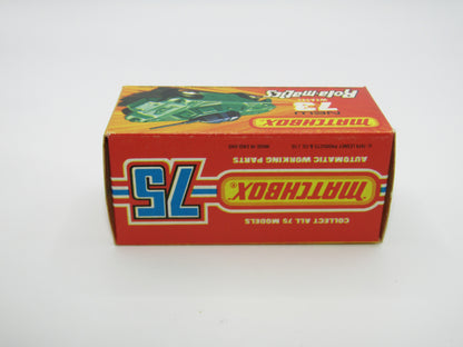 Matchbox Superfast 73B Weasel Light Metallic Green