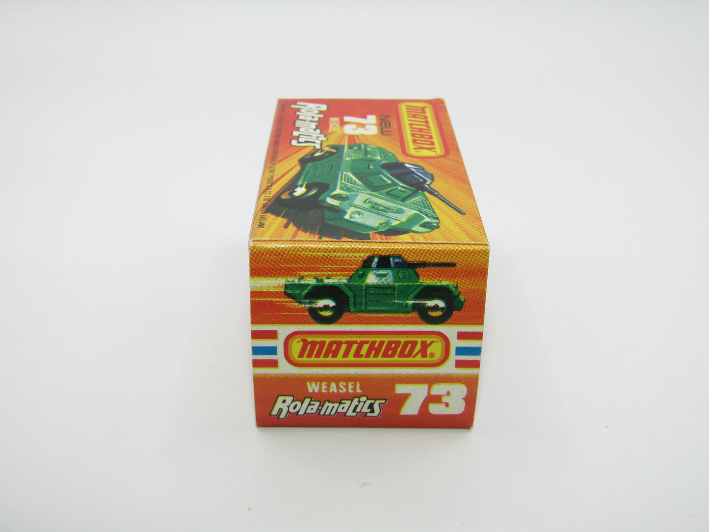 Matchbox Superfast 73B Weasel Light Metallic Green