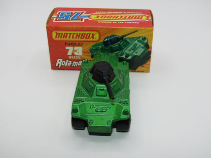 Matchbox Superfast 73B Weasel DARK Metallic Green
