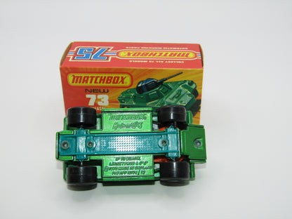 Matchbox Superfast 73B Weasel DARK Metallic Green