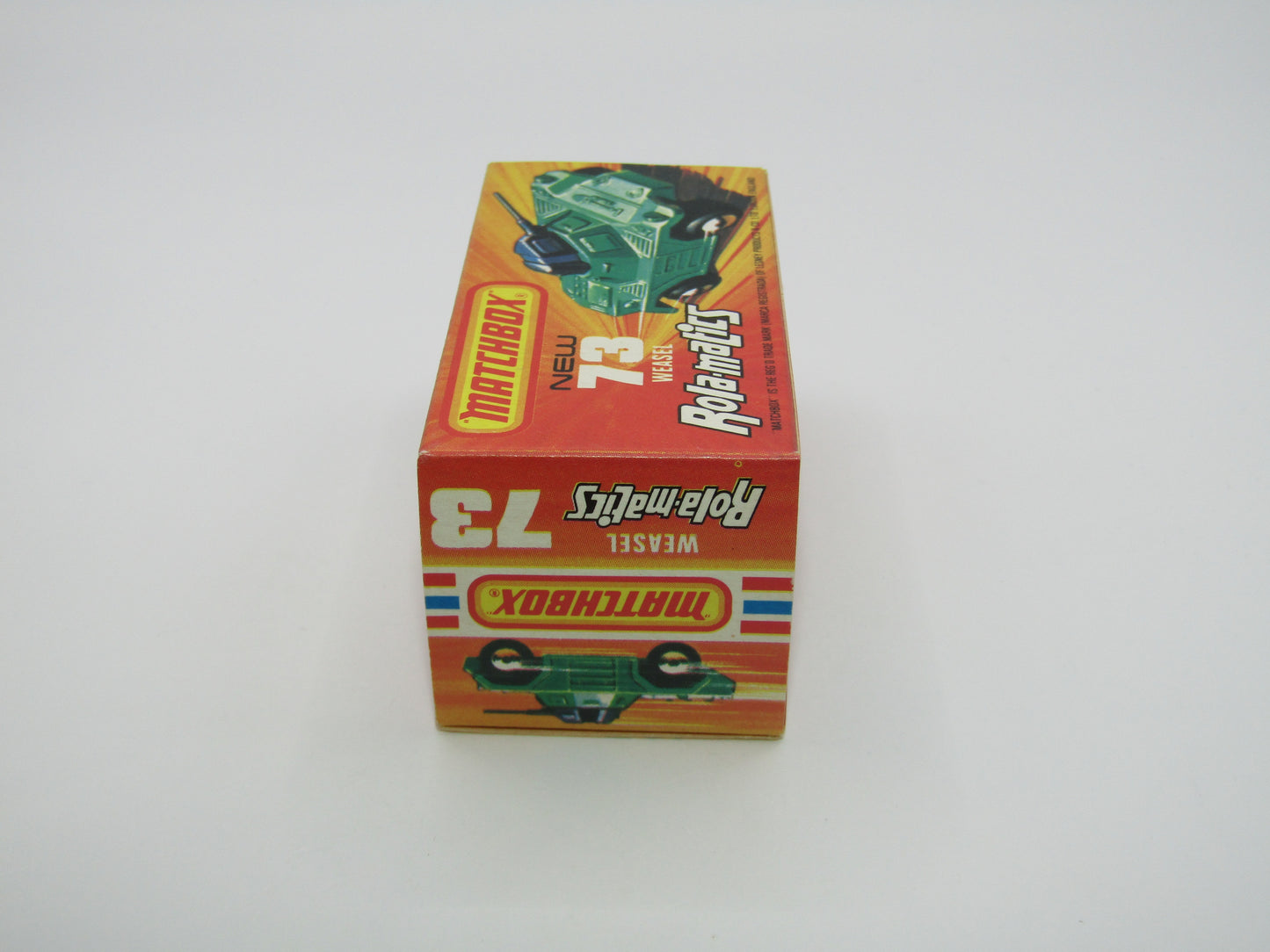 Matchbox Superfast 73B Weasel DARK Metallic Green