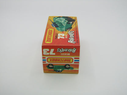 Matchbox Superfast 73B Weasel DARK Metallic Green