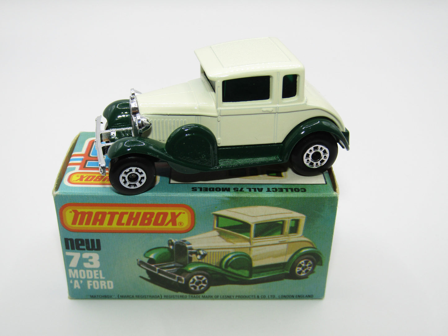 Matchbox Superfast 73C Model A Ford Cream Wheel Cast