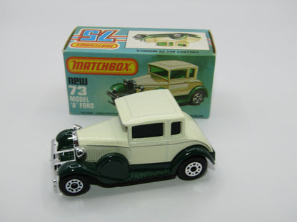 Matchbox Superfast 73C Model A Ford Cream Wheel Cast