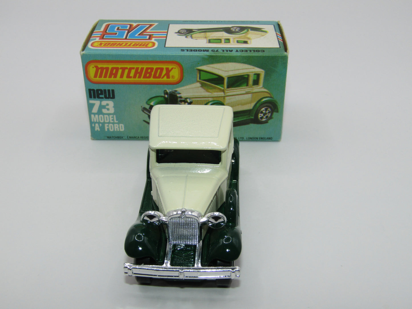 Matchbox Superfast 73C Model A Ford Cream Wheel Cast