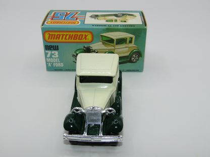 Matchbox Superfast 73C Model A Ford Cream Wheel Cast