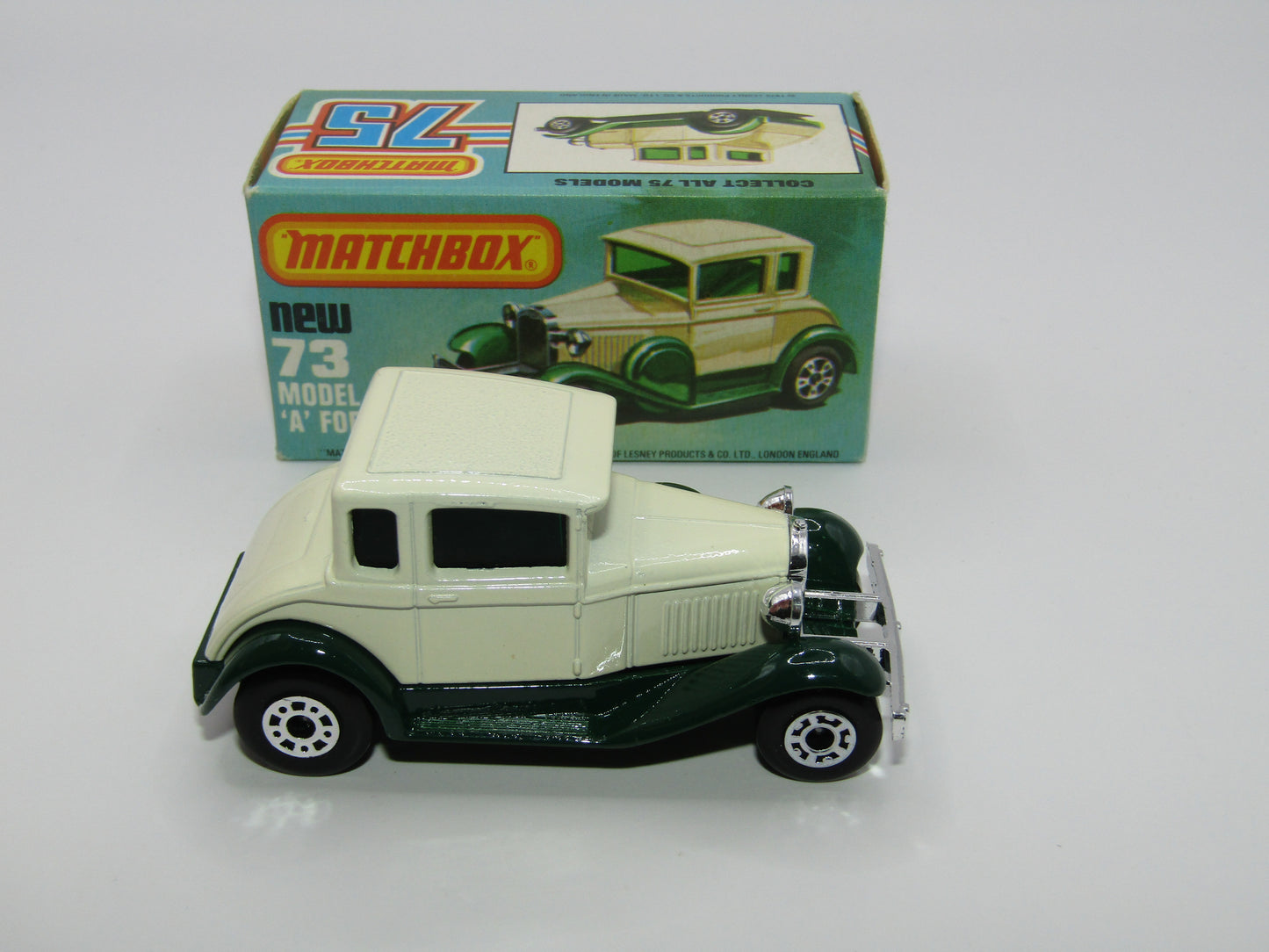 Matchbox Superfast 73C Model A Ford Cream Wheel Cast