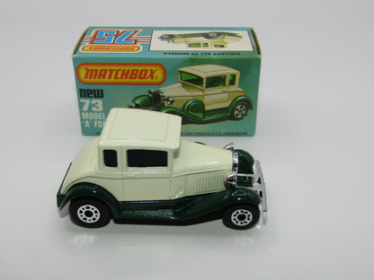 Matchbox Superfast 73C Model A Ford Cream Wheel Cast