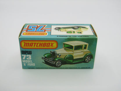 Matchbox Superfast 73C Model A Ford Cream Wheel Cast