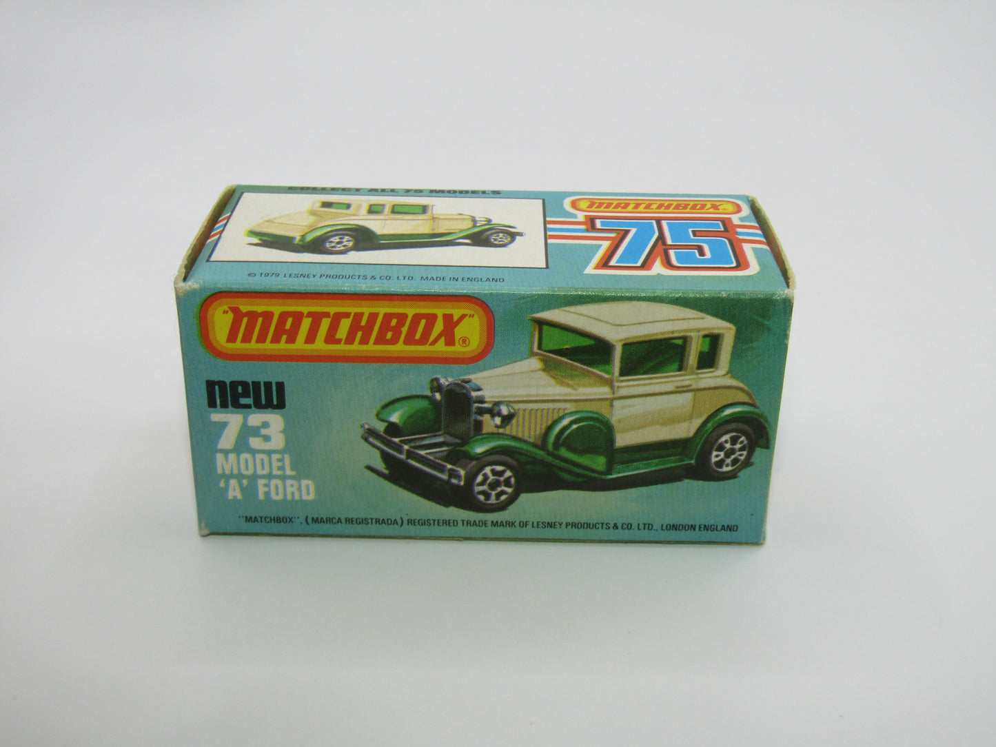 Matchbox Superfast 73C Model A Ford Cream Wheel Cast