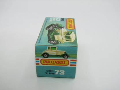 Matchbox Superfast 73C Model A Ford Cream Wheel Cast
