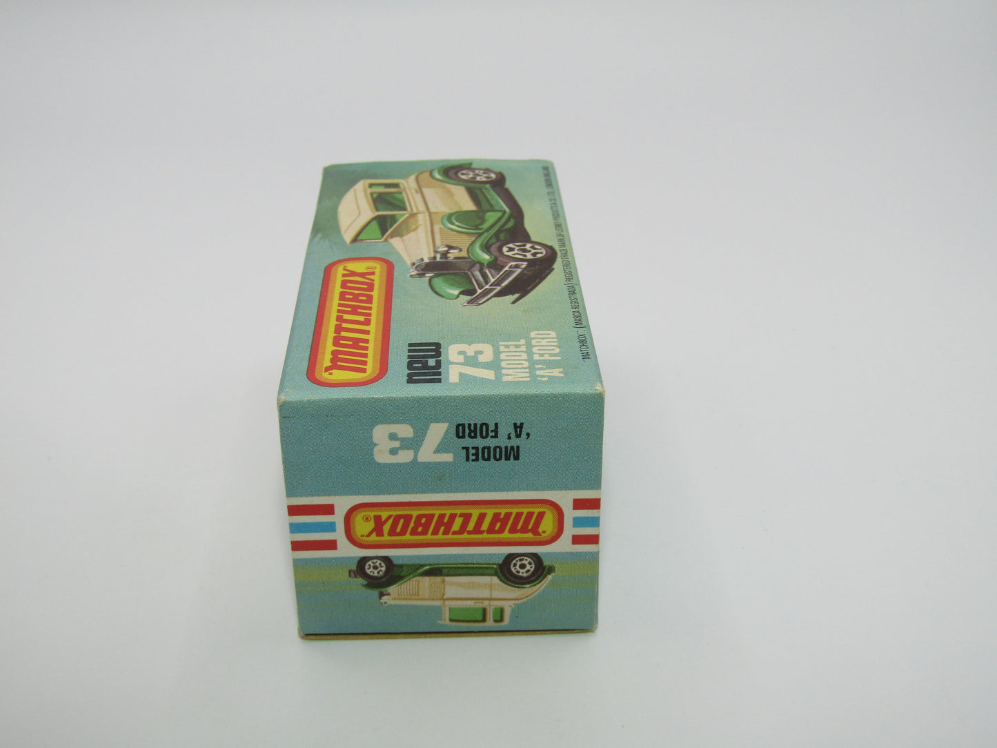 Matchbox Superfast 73C Model A Ford Beige Amber Windows